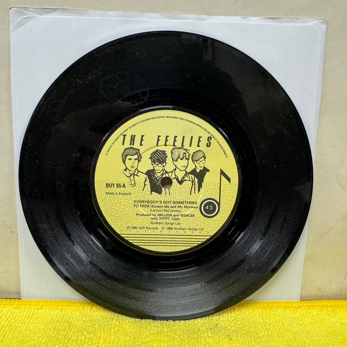 The Feelies - Everybody's Got Something To Hide - 7 inch Single - VINYL