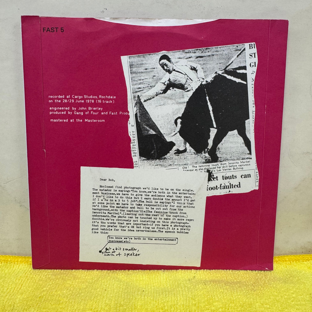 Gang Of Four - Damaged Goods - Promo - 7 inch Single - VINYL