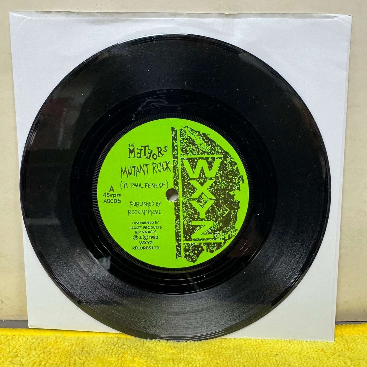 The Meteors - Mutant Rock - 7 inch Single - VINYL