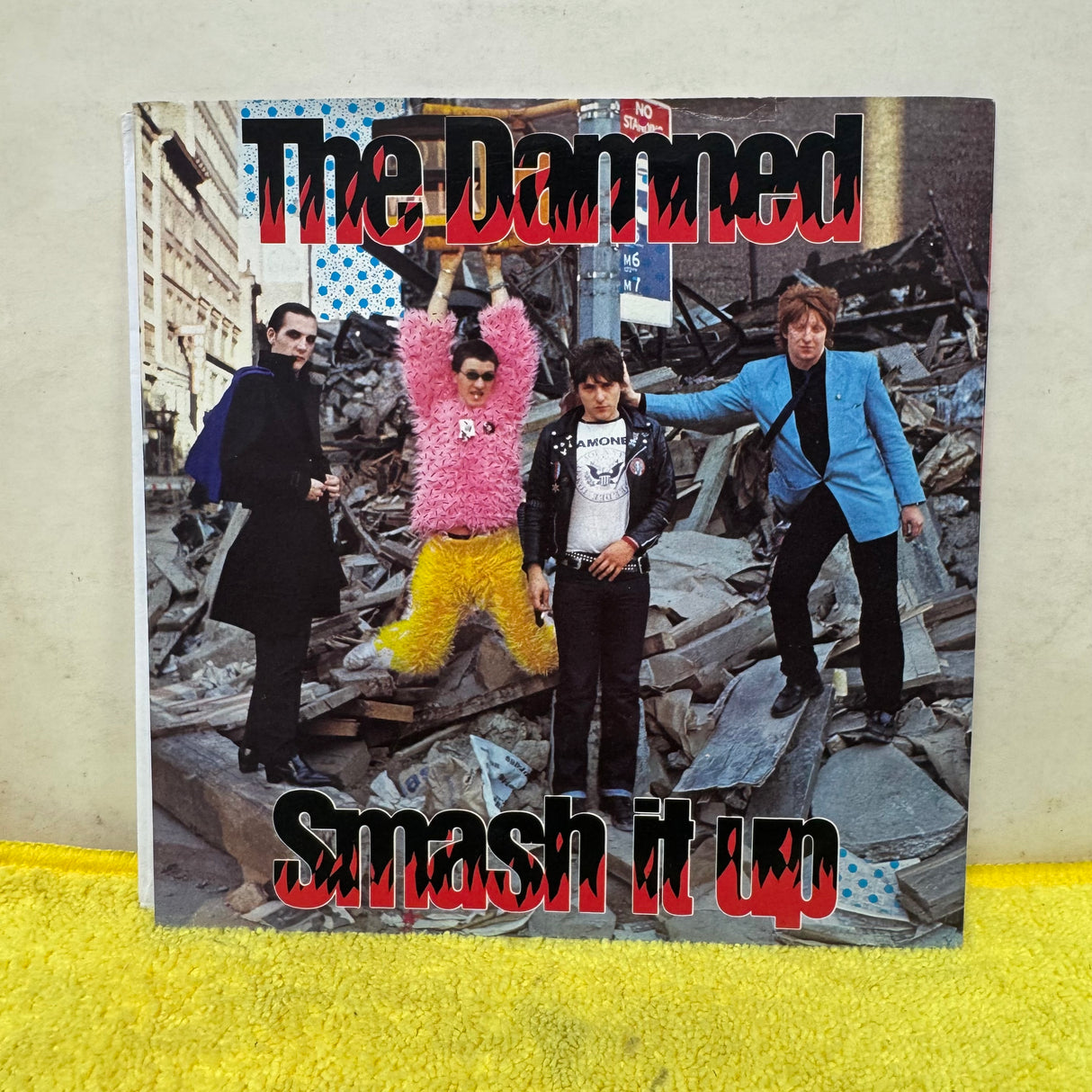 The Dammed - Smash It Up - Promo Sleeve - 7 inch Single - VINYL