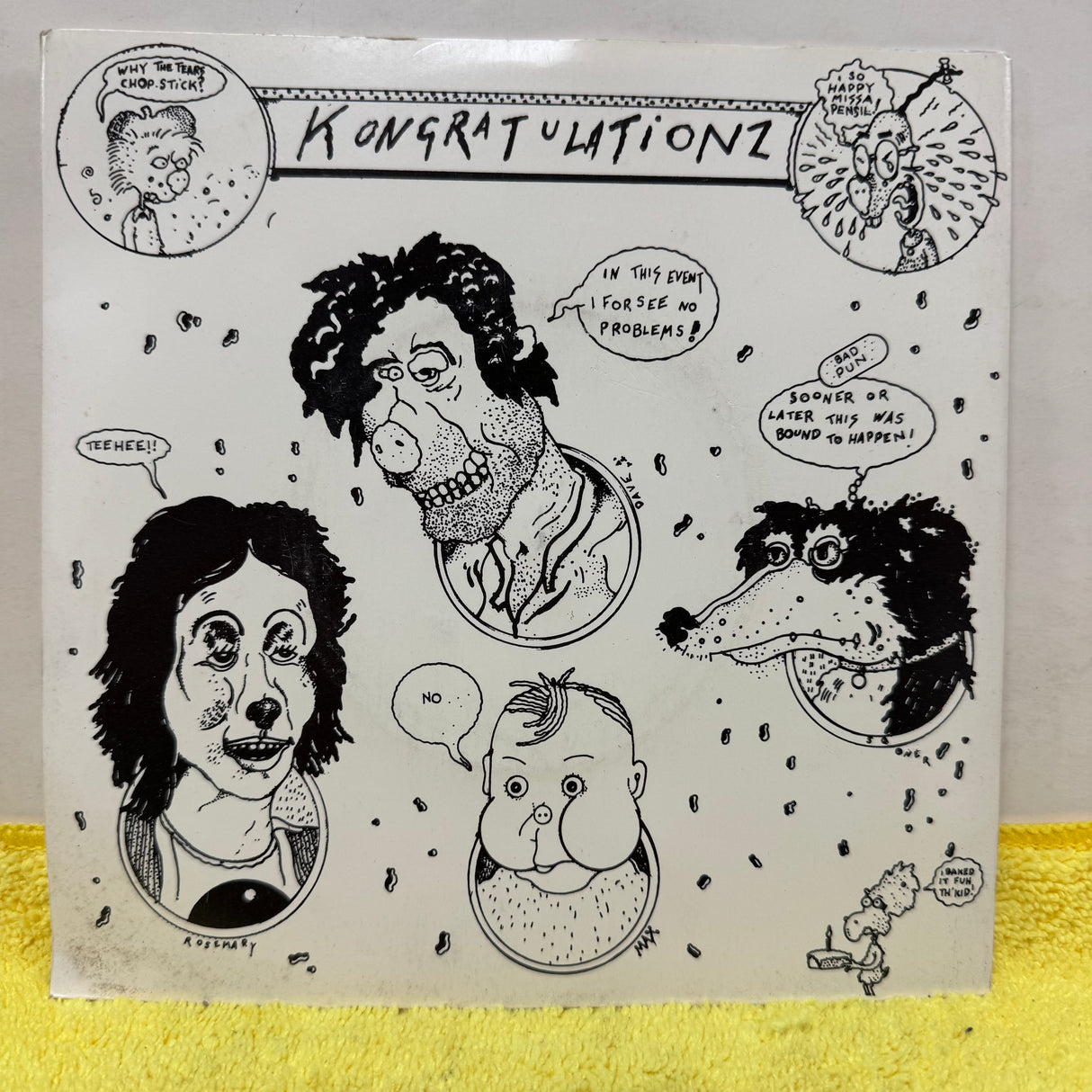 Jock Scott - Kongratulationz - 7 inch Single - VINYL