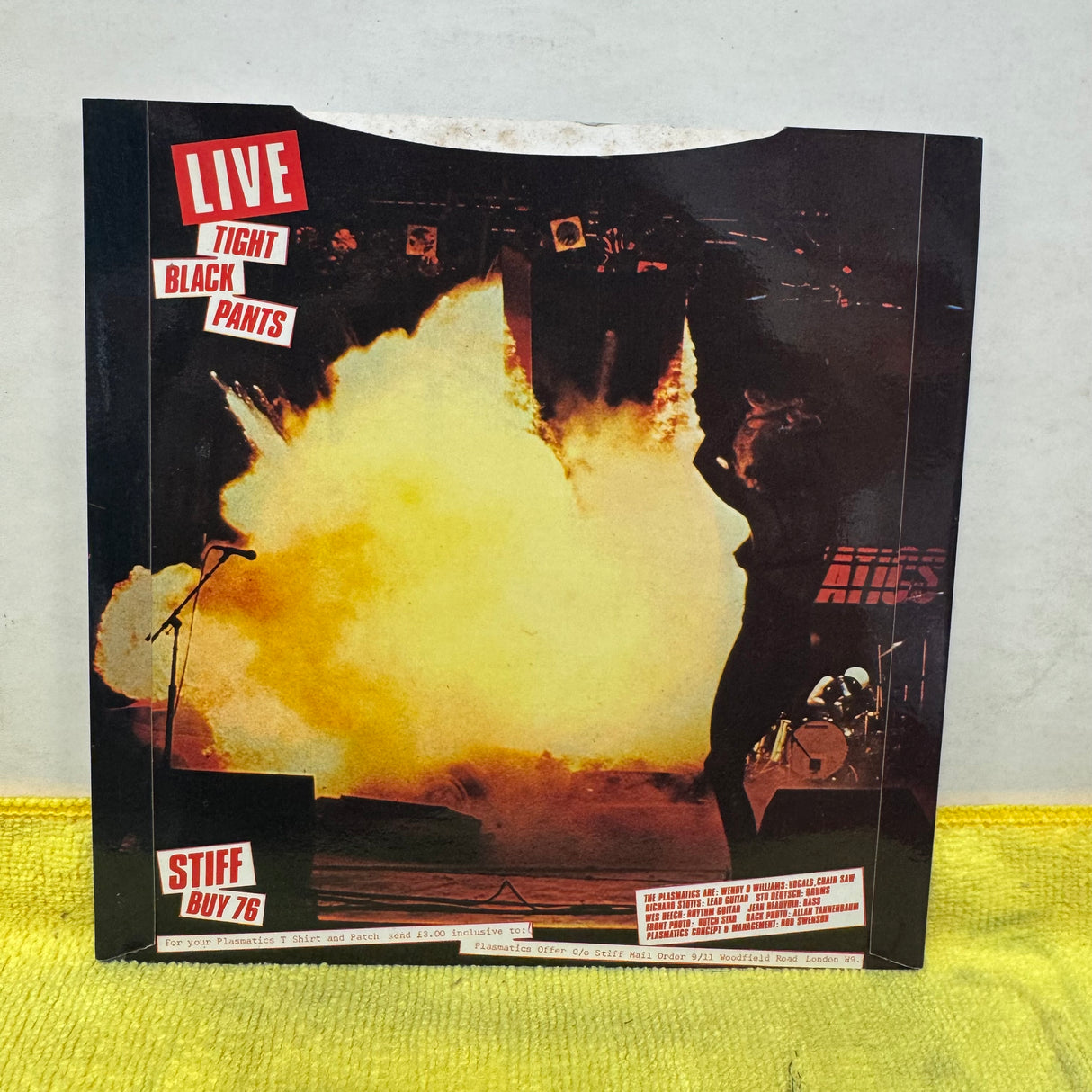 Plasmatics - Butcher Baby - Splatter Vinyl - 7 inch Single - VINYL