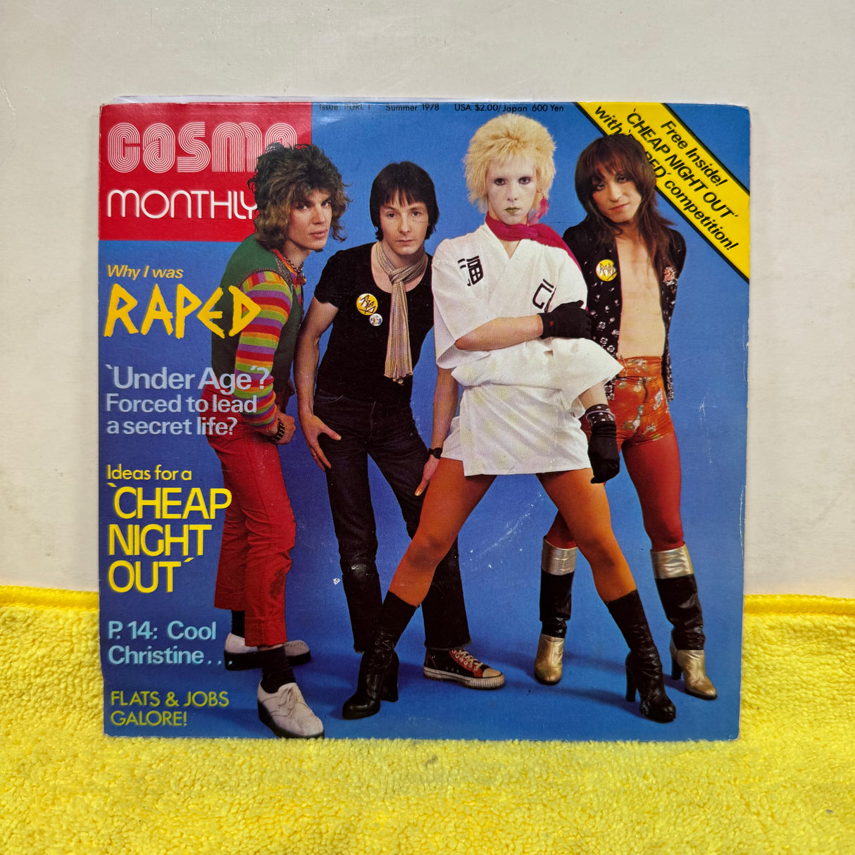 Raped - Cheap Night Out - 7 inch Single - VINYL