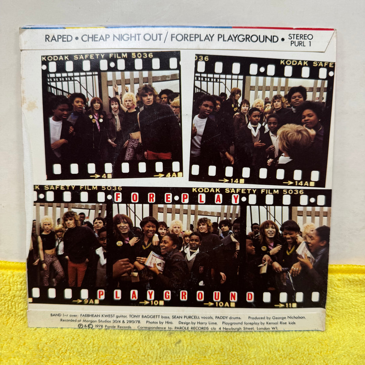 Raped - Cheap Night Out - 7 inch Single - VINYL