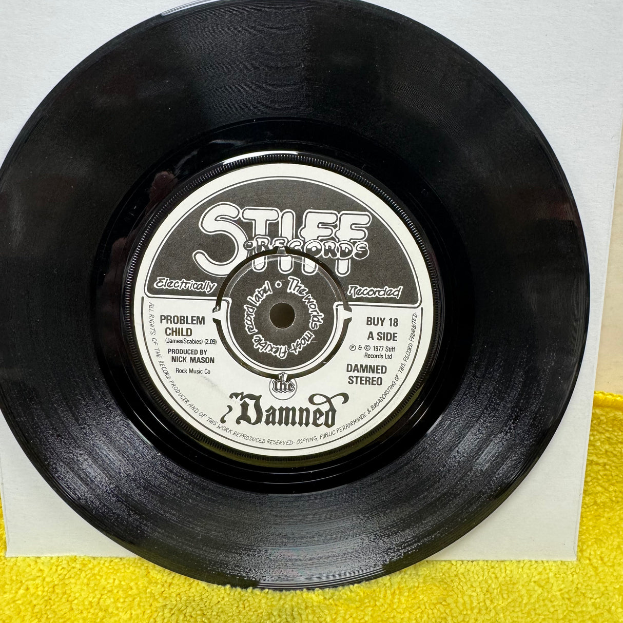 Damned - Problem Child - 7 inch Single - VINYL