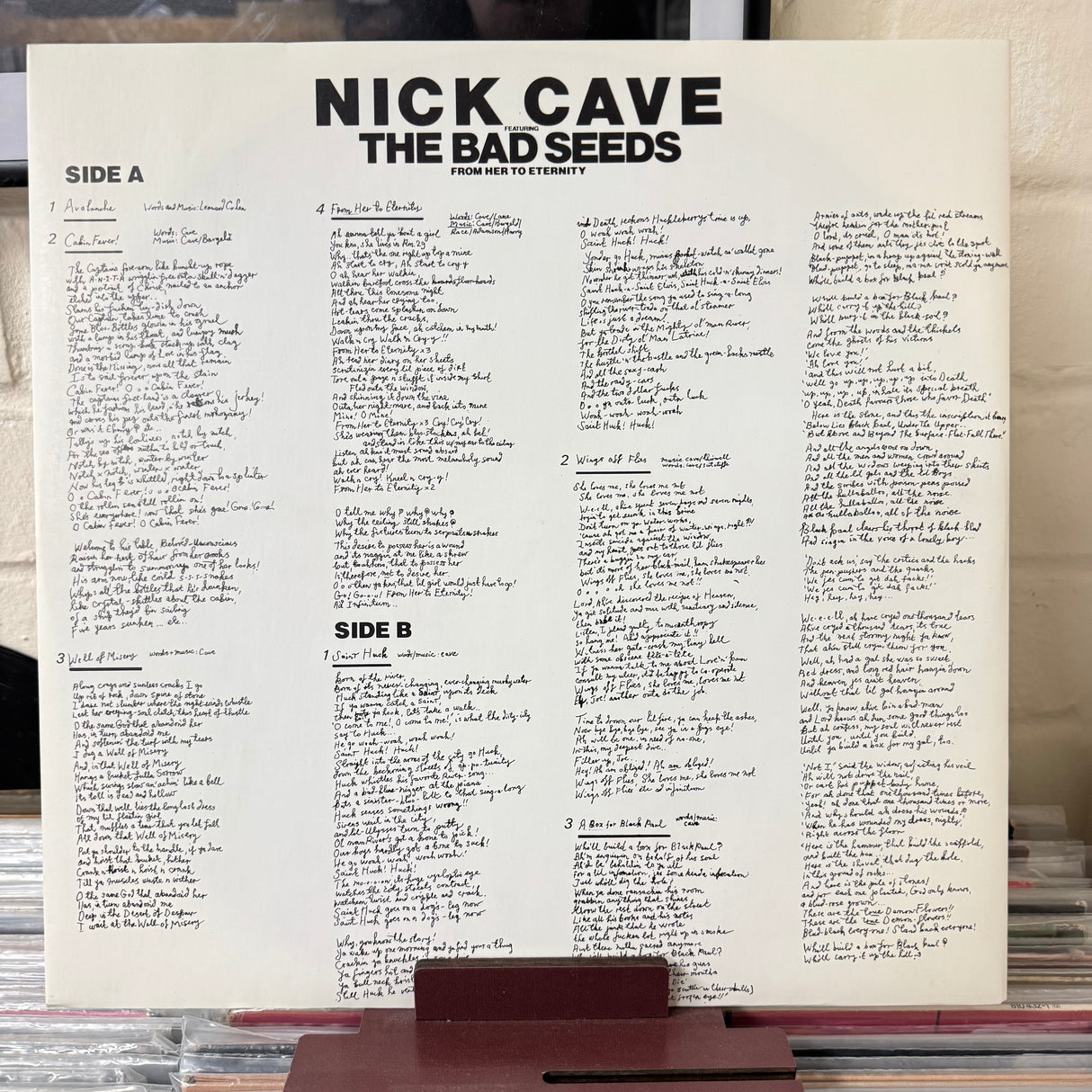 Nick Cave - From Her To Eternity - Original - VINYL