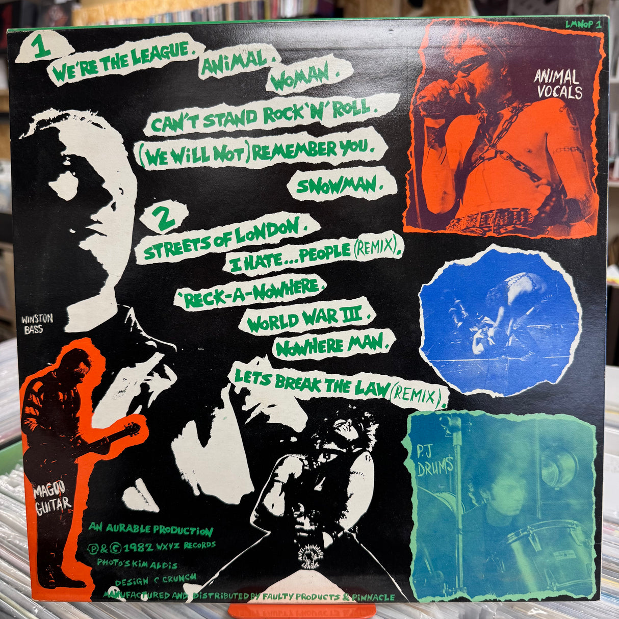 Anti-Nowhere League - We Are...The League - Censored  - VINYL