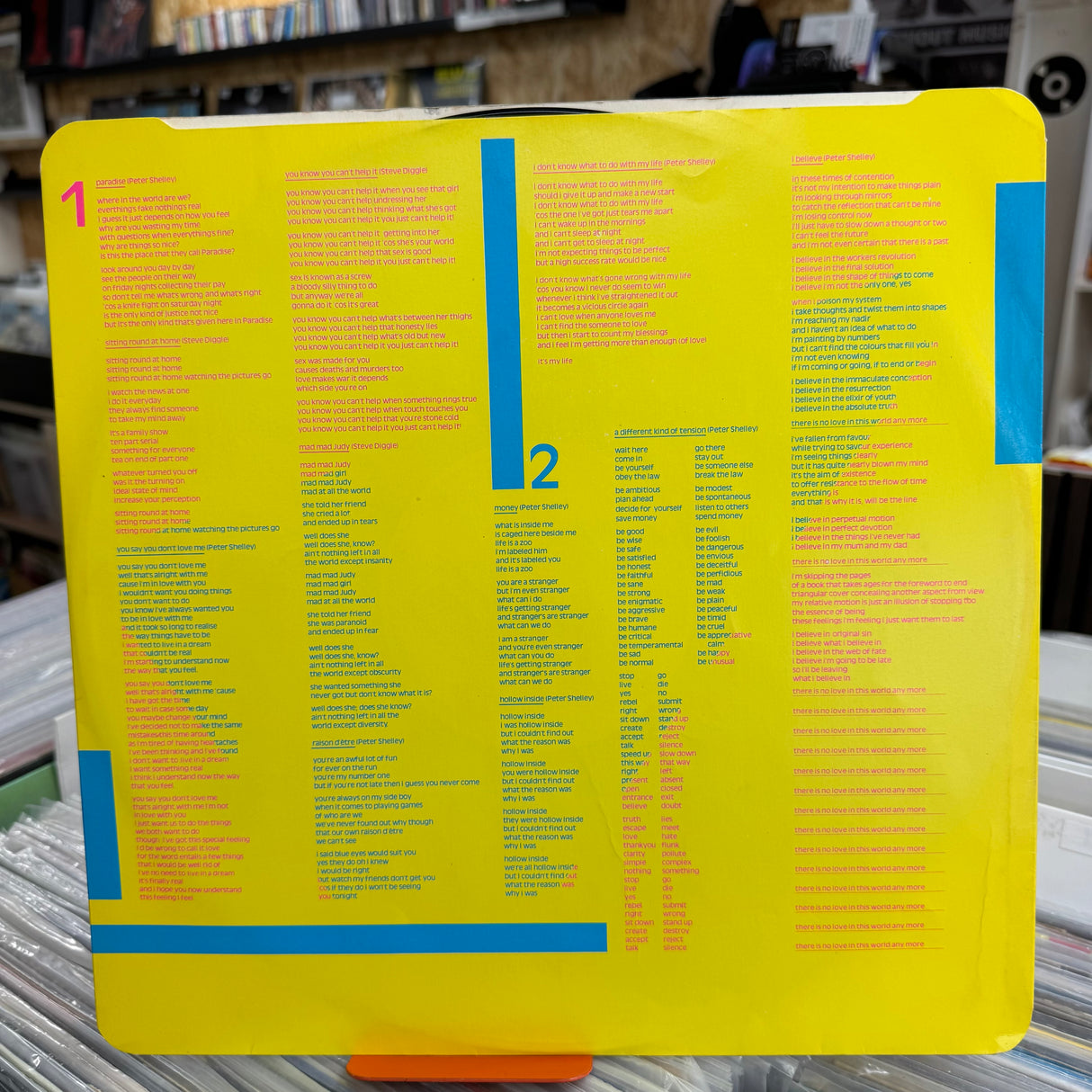 Buzzcocks - A Different Kind of Tension - VINYL