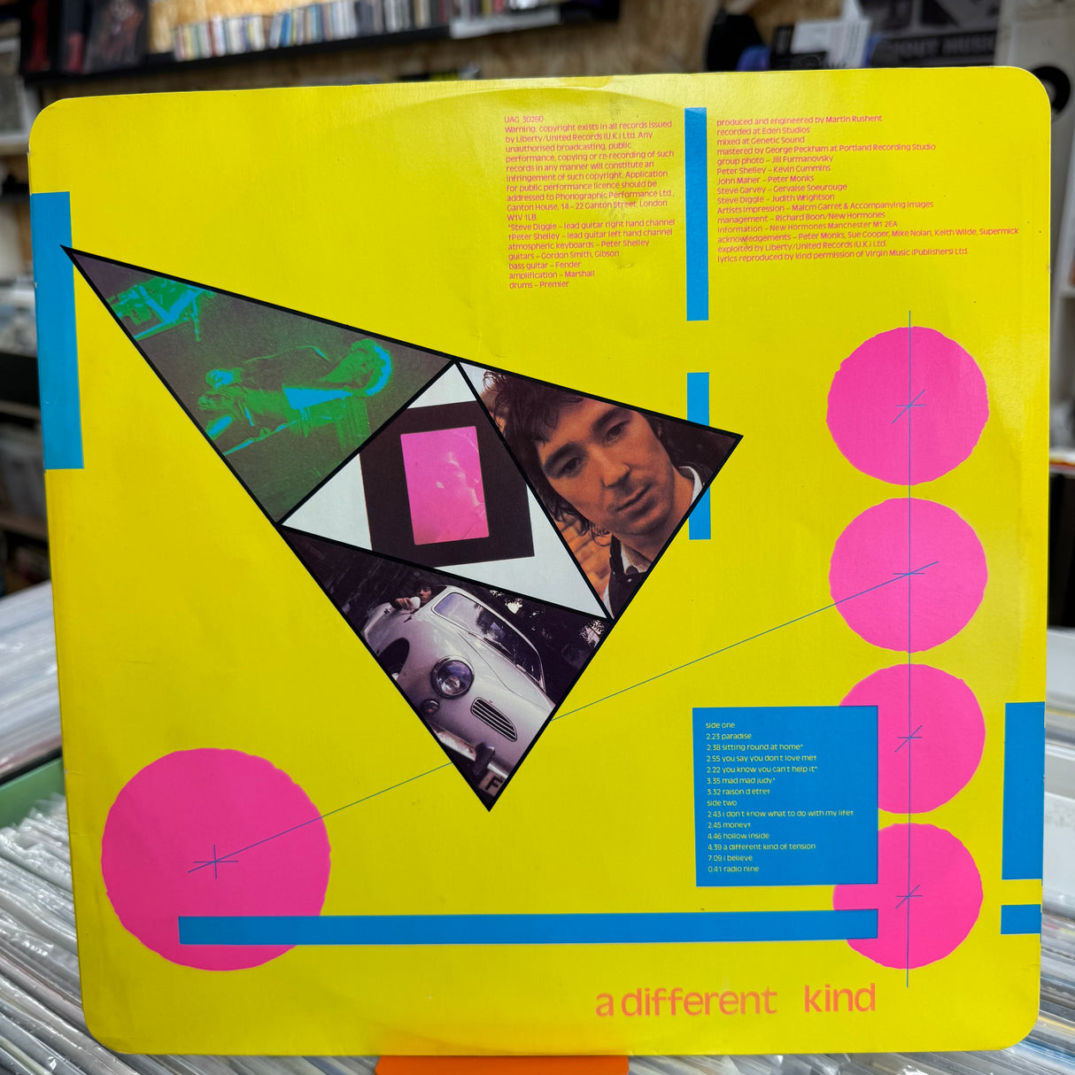 Buzzcocks - A Different Kind of Tension - VINYL