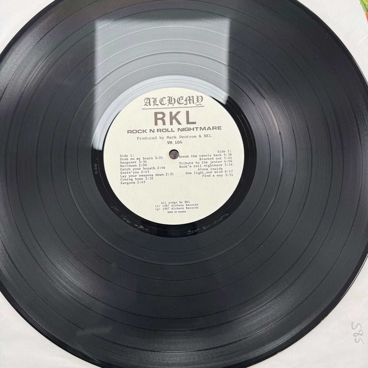 Lifestyle of the Richkids on LSD - Rock n Roll Nightmare (Complete with Comic) - VINYL