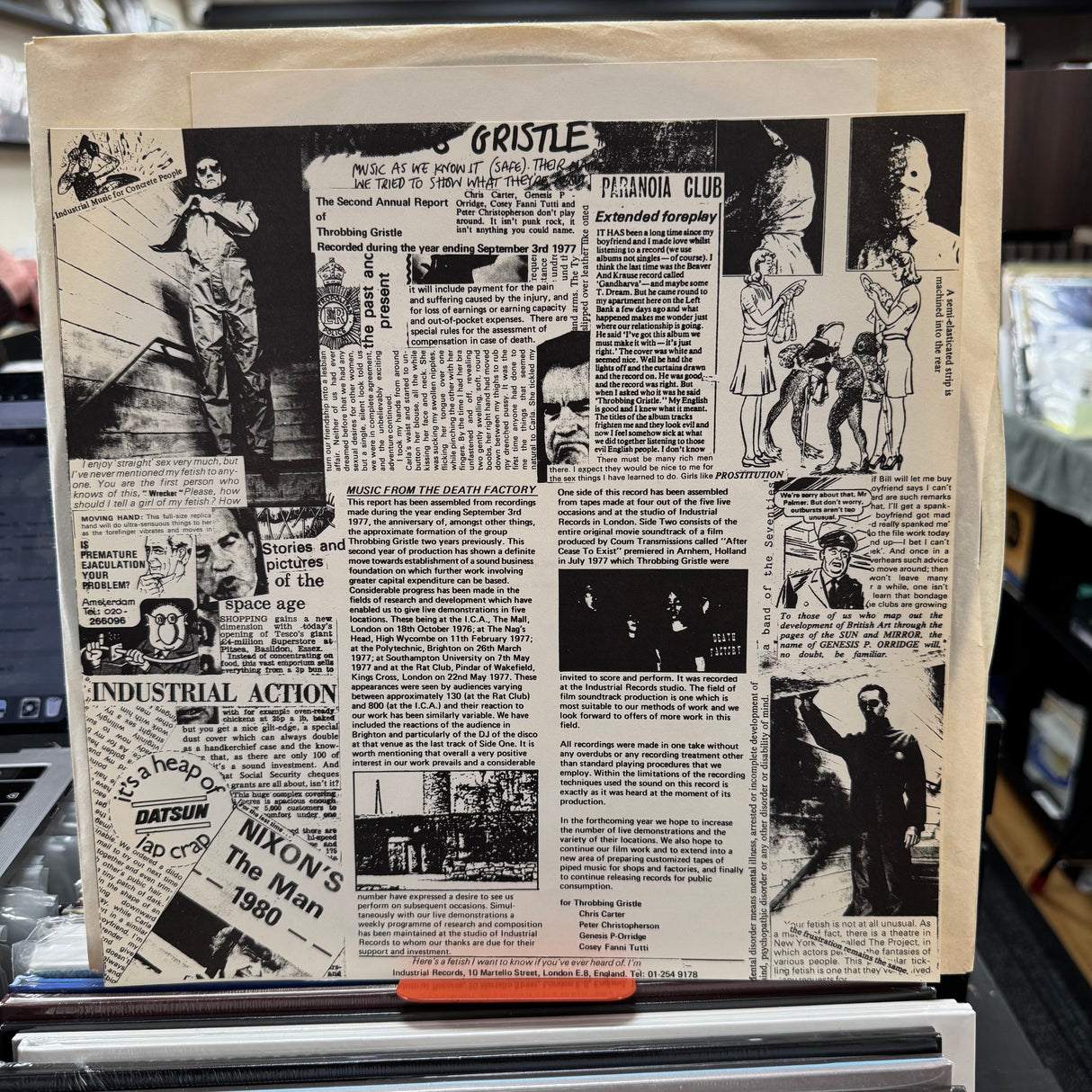 Throbbing Gristle - Its a Fetish - COMPLETE - VINYL