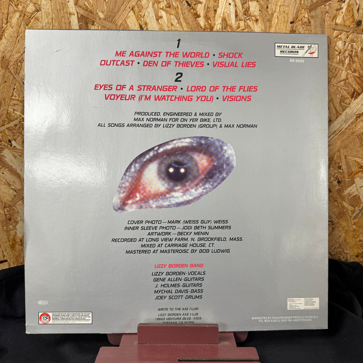 Lizzy Borden - Visual Lies - VINYL