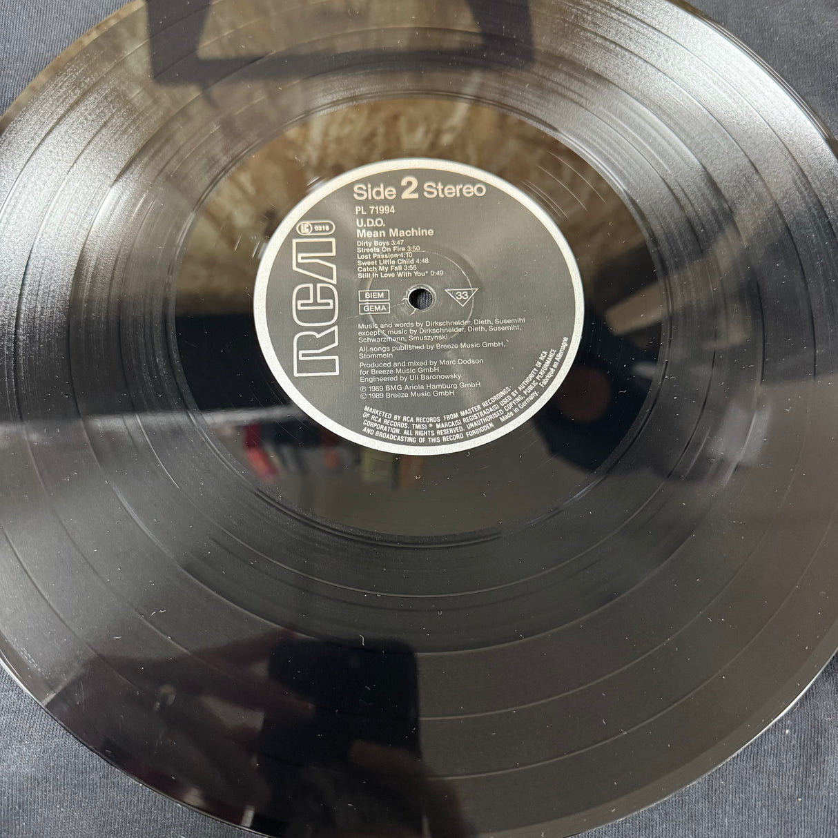 U.D.O - Mean Machine - VINYL