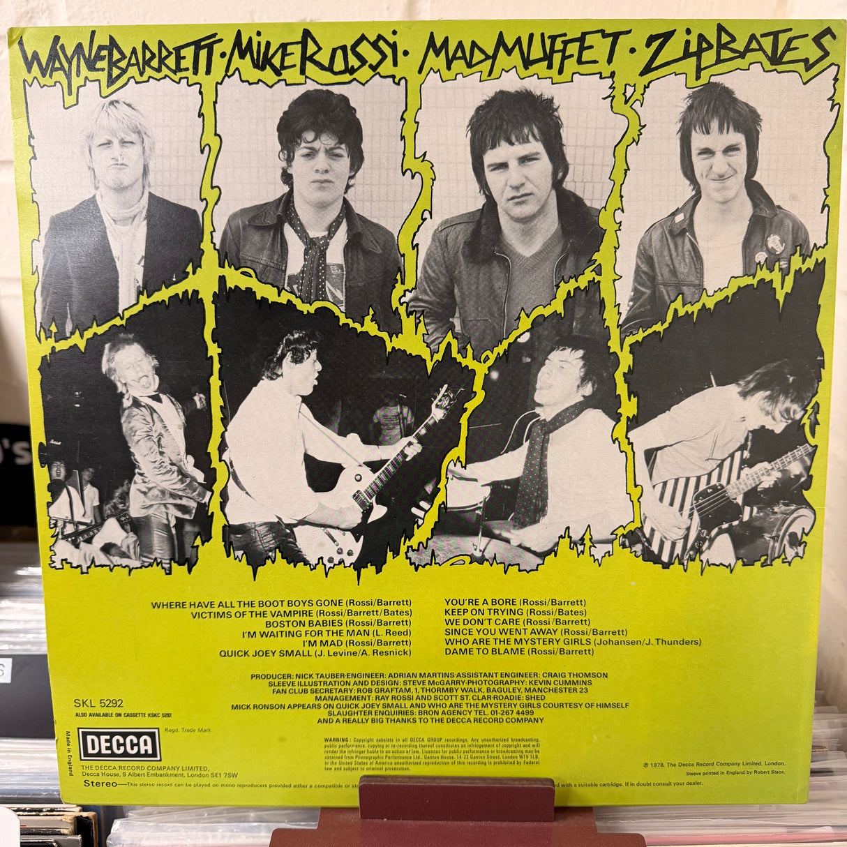 Slaughter and the Dogs - Do It Dog Style - Vinyl