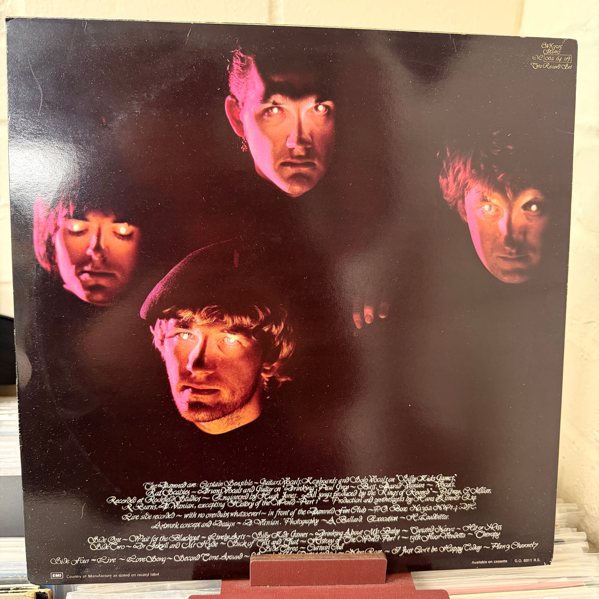 The Damned - The Black Album - Vinyl