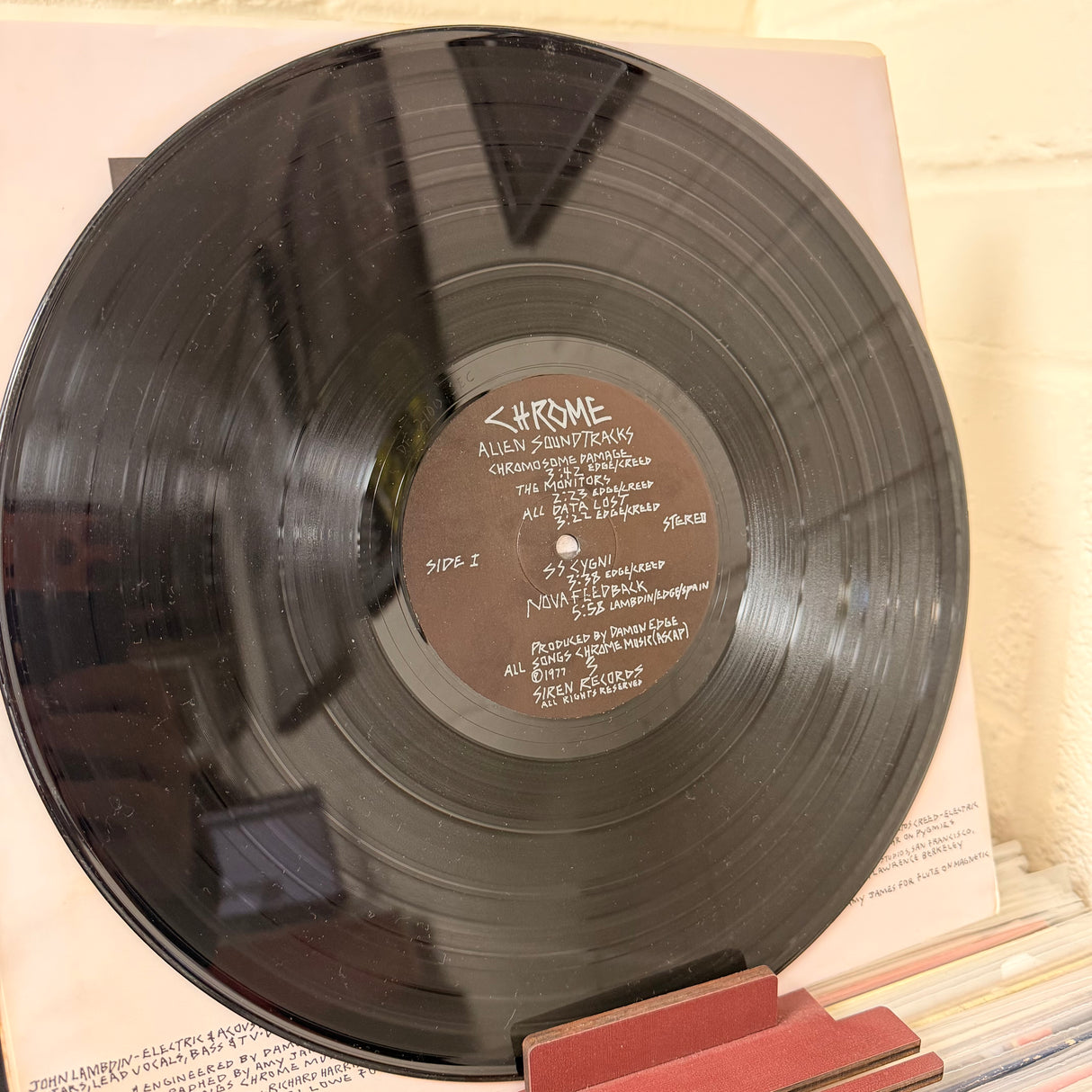 Chrome - Alien Soundtrack - US First Press Vinyl