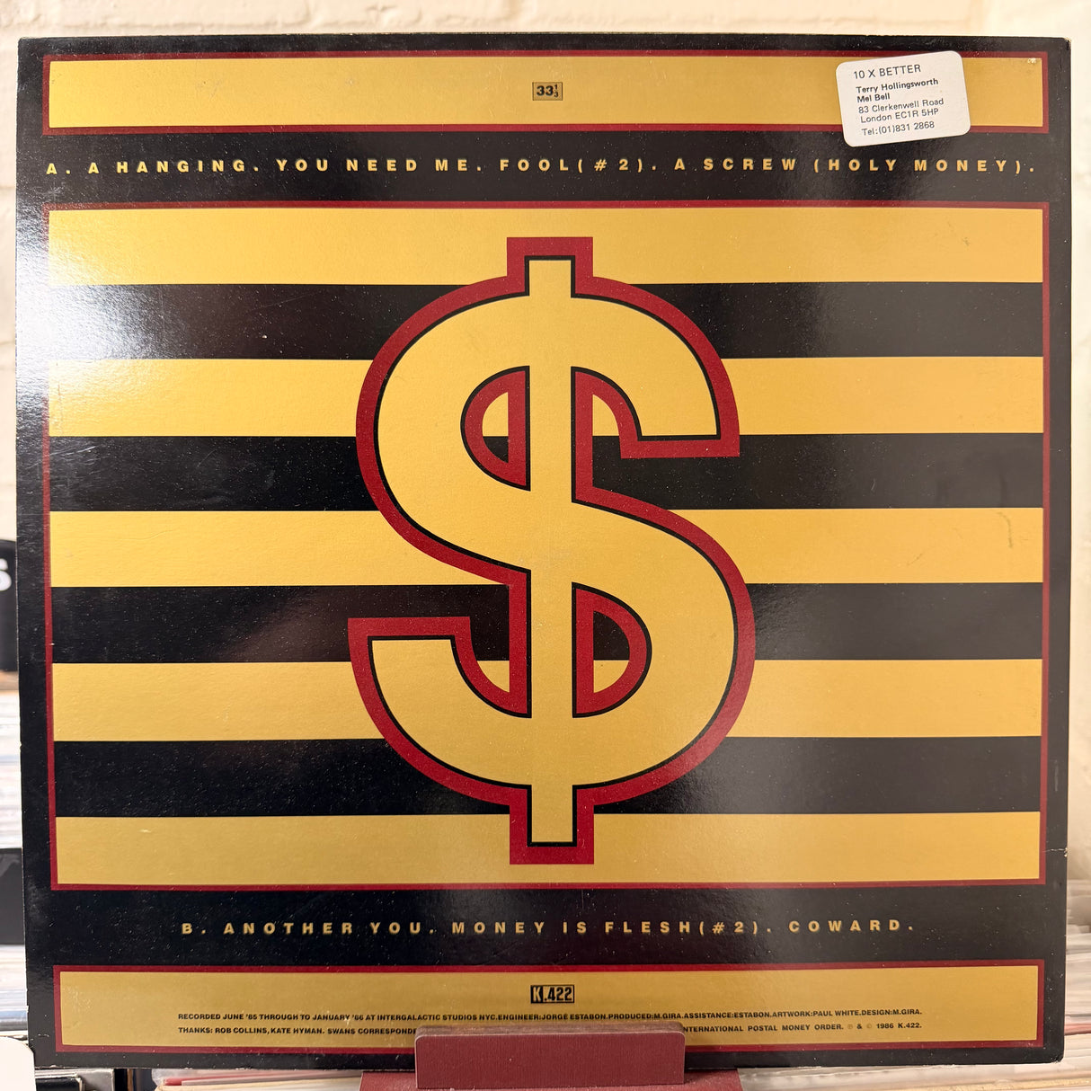 Swans - Holy Money - Vinyl