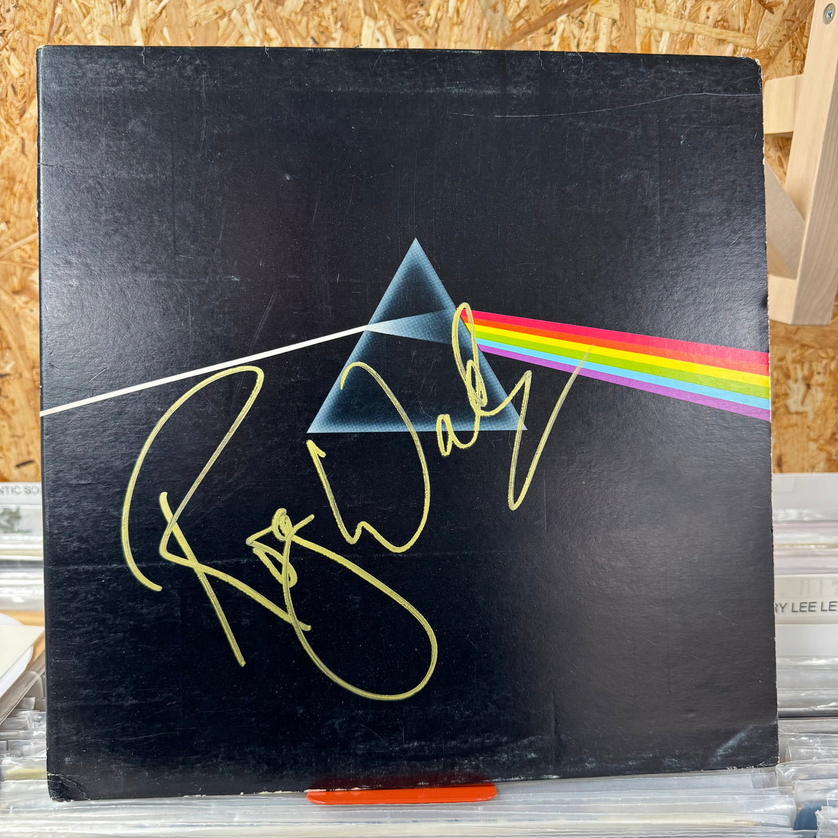 Dark Side of the Moon - SIGNED by Roger Waters (With COA and Proof) - VINYL