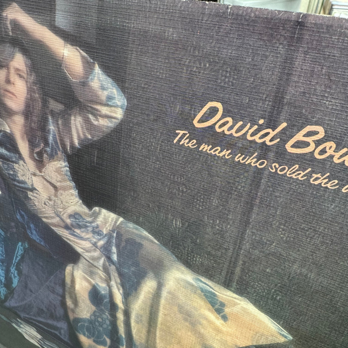 David Bowie - The Man Who Sold The World - Original UK Dress Cover -  VINYL