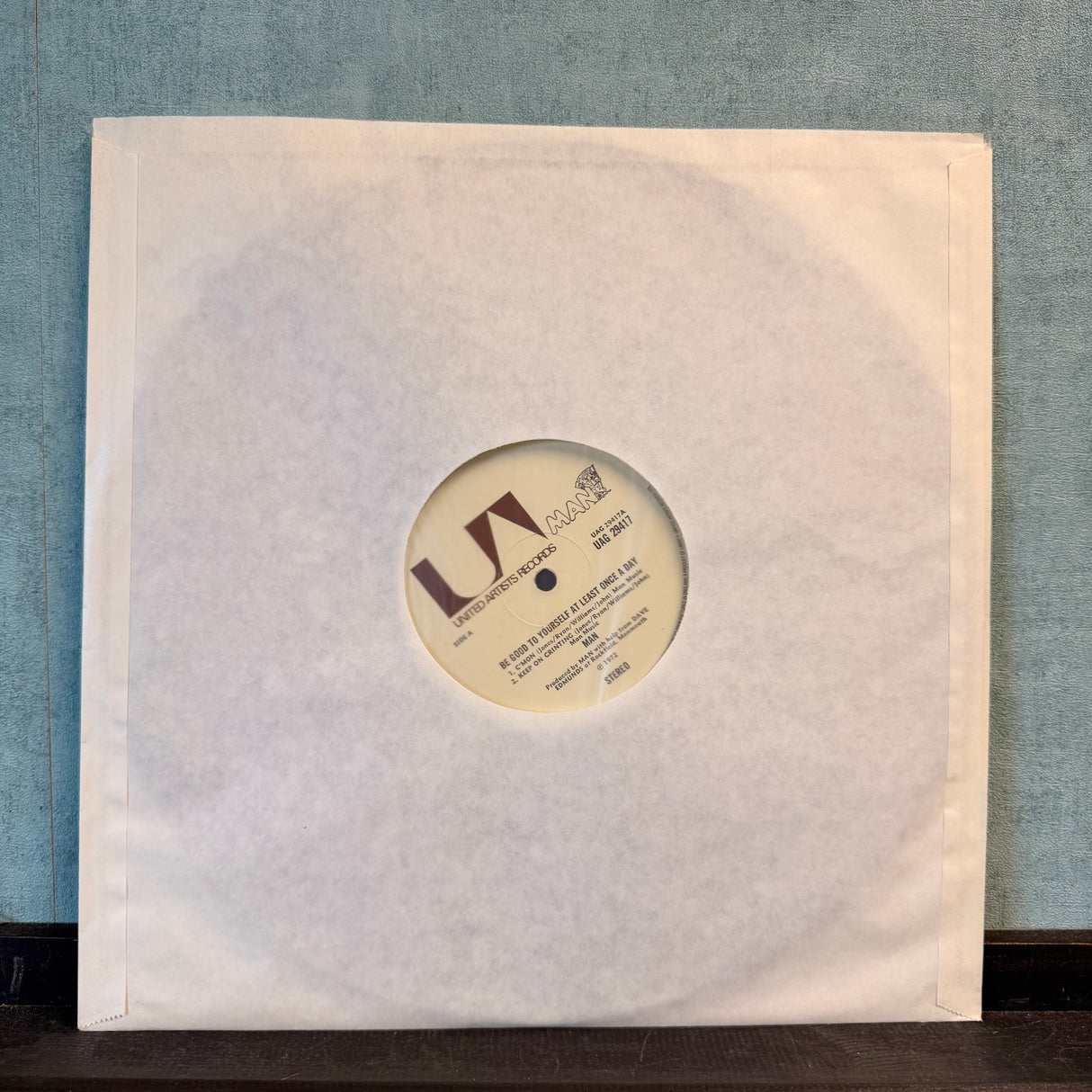Man - Be Good To Yourself At Least Once A Day Vinyl