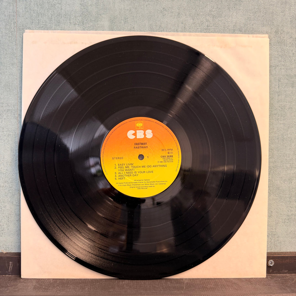 Fastway - Self Titled Vinyl