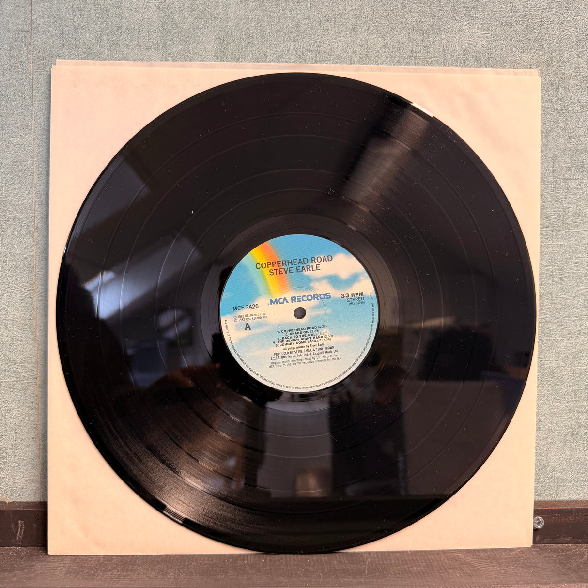 Steve Earle - Copperhead Road Vinyl