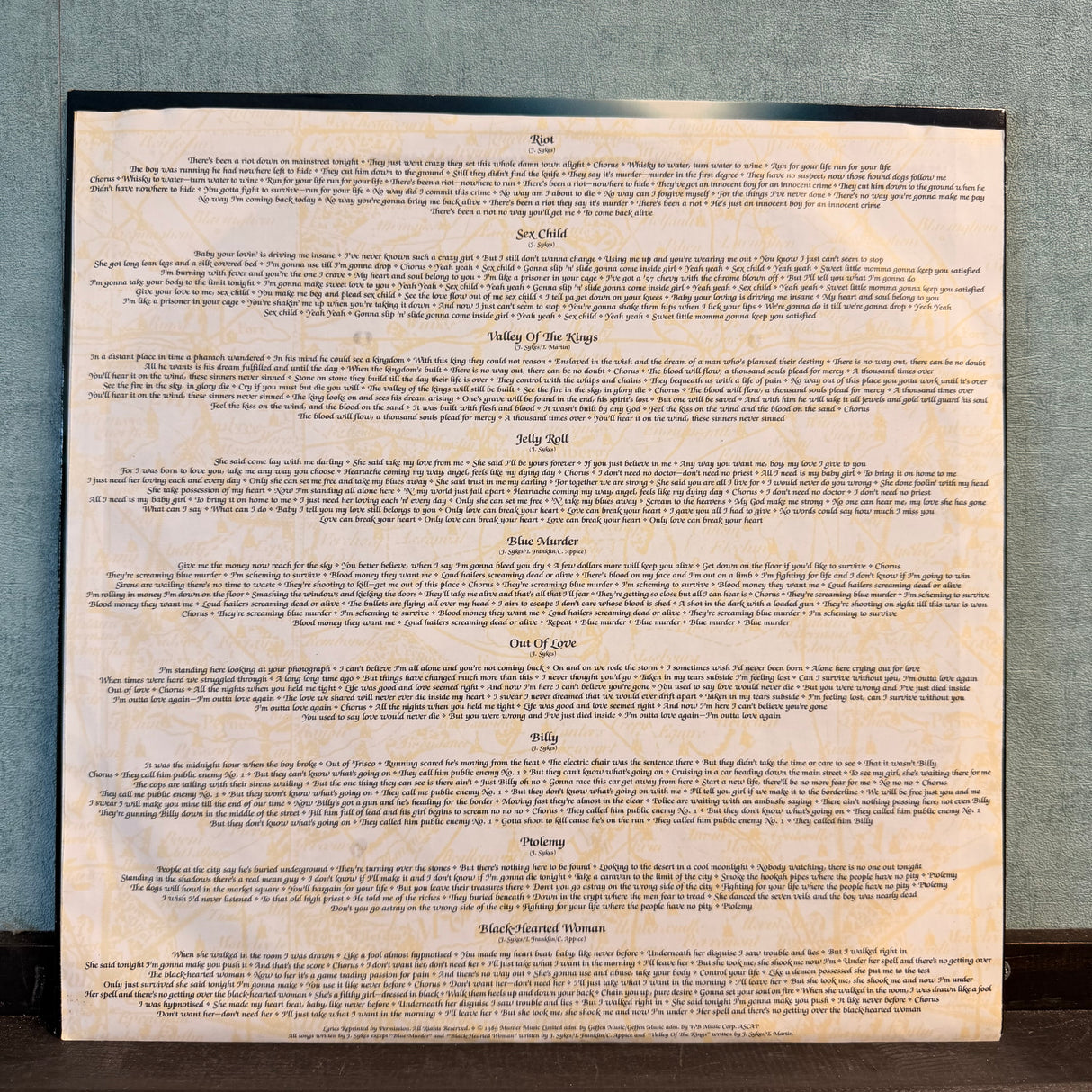Blue Murder - Blue Murder Vinyl