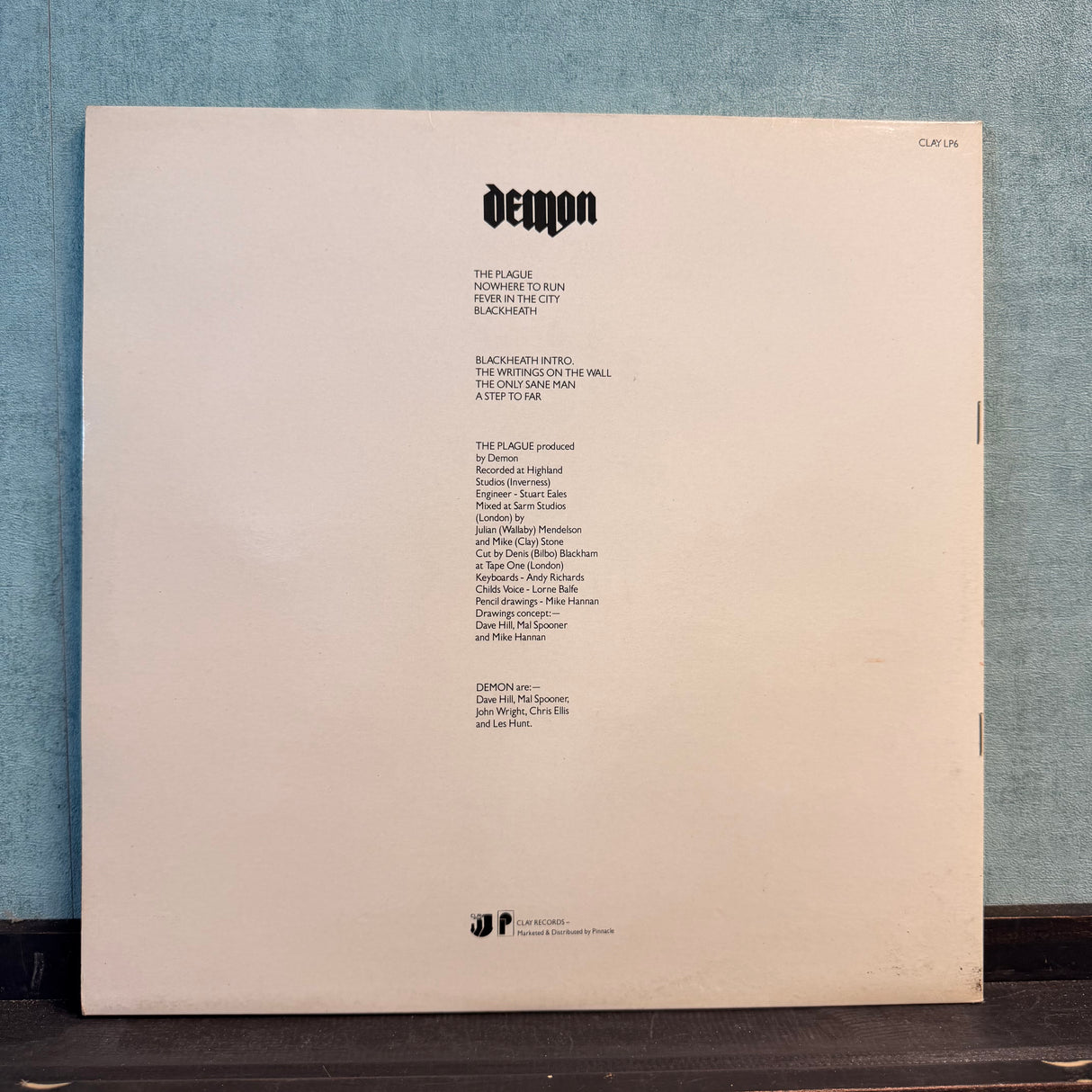 Demon - The Plague Vinyl