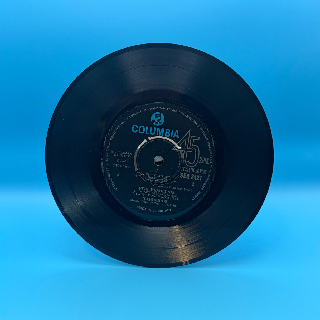Yardbirds - Five Yardbirds EP Vinyl