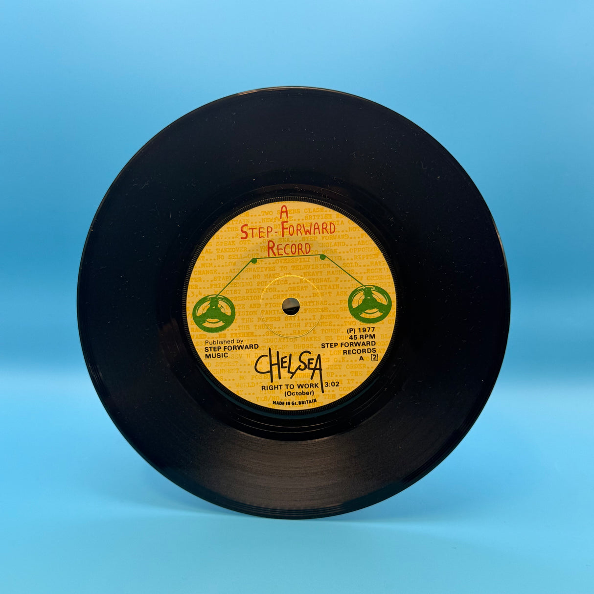 Chelsea - Right To Work The Loner Vinyl