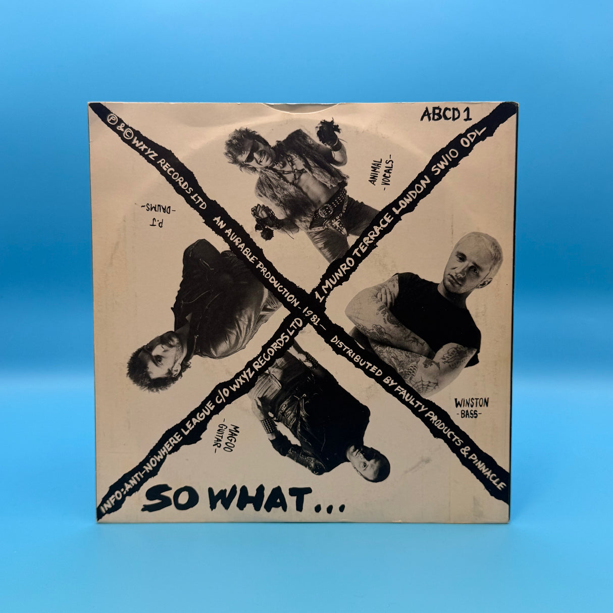 Anti-Nowhere League - Streets Of London Vinyl