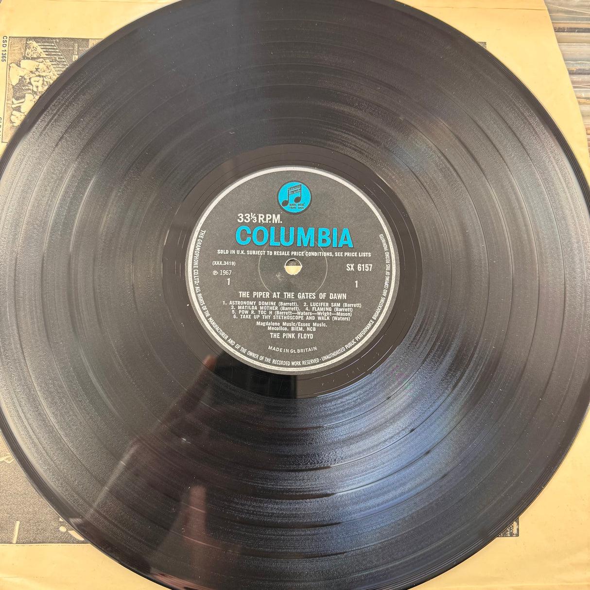 Pink Floyd - Piper at the Gates of Dawn First Press EX Vinyl