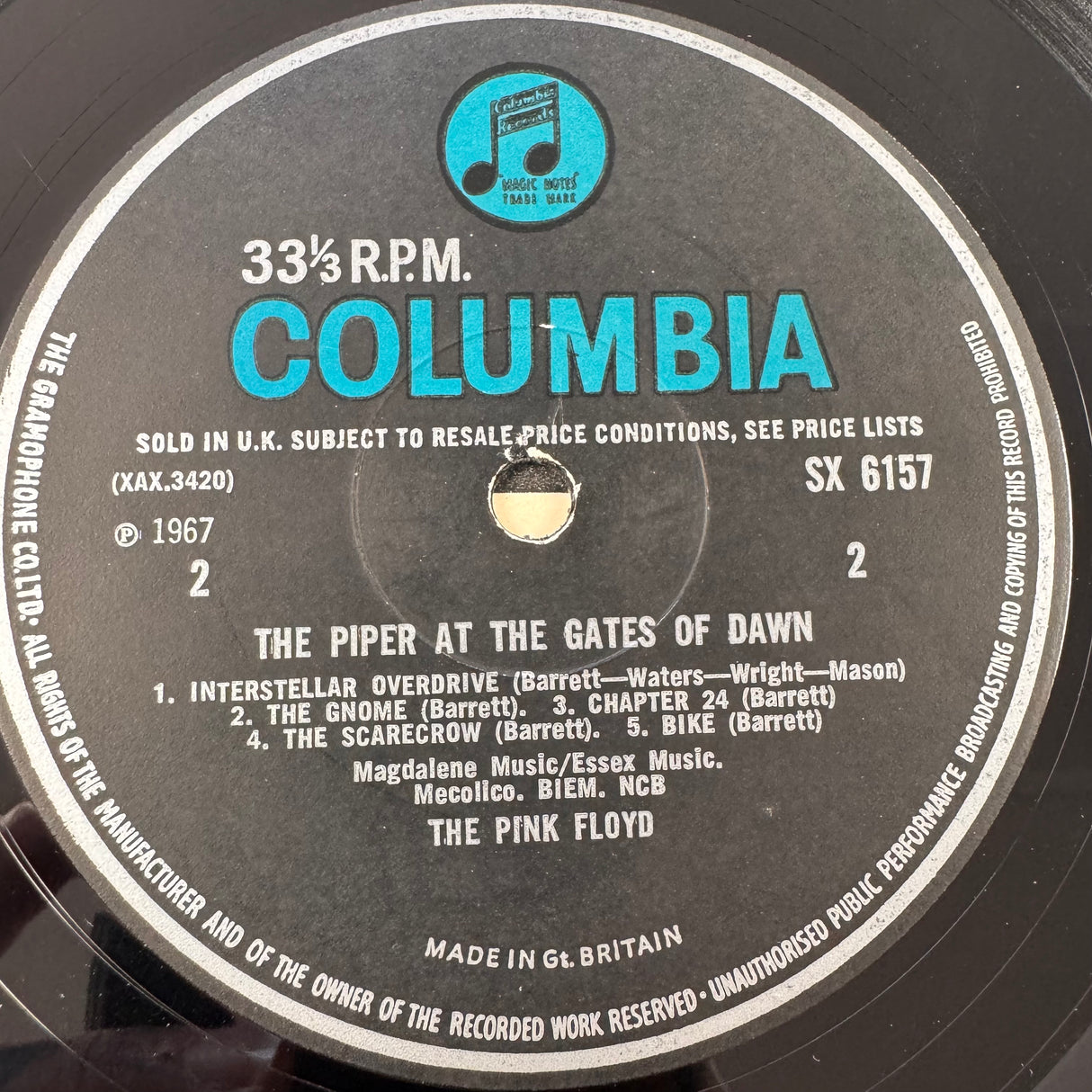 Pink Floyd - Piper at the Gates of Dawn First Press EX Vinyl