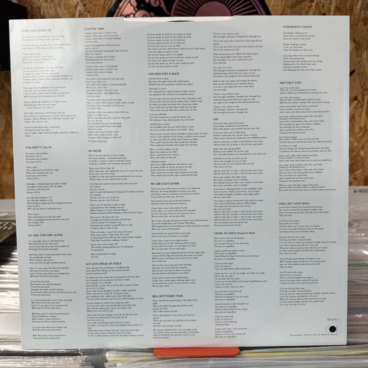 The Beautiful South - Carry On Up The Charts 1LP Vinyl