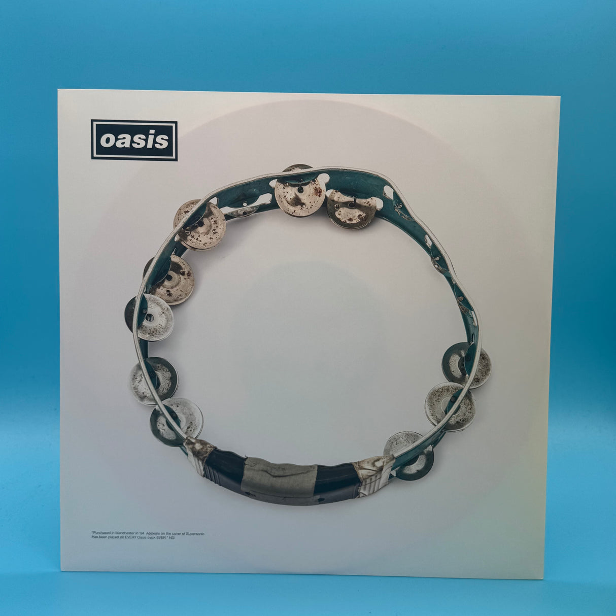 Oasis - Definitely Maybe (Strawberries and Cream) Pink Swirl Vinyl