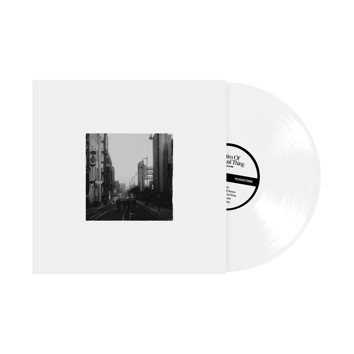 The Clause - Victim of a Casual Thing - (Alternate Artwork and White Vinyl) - VINYL