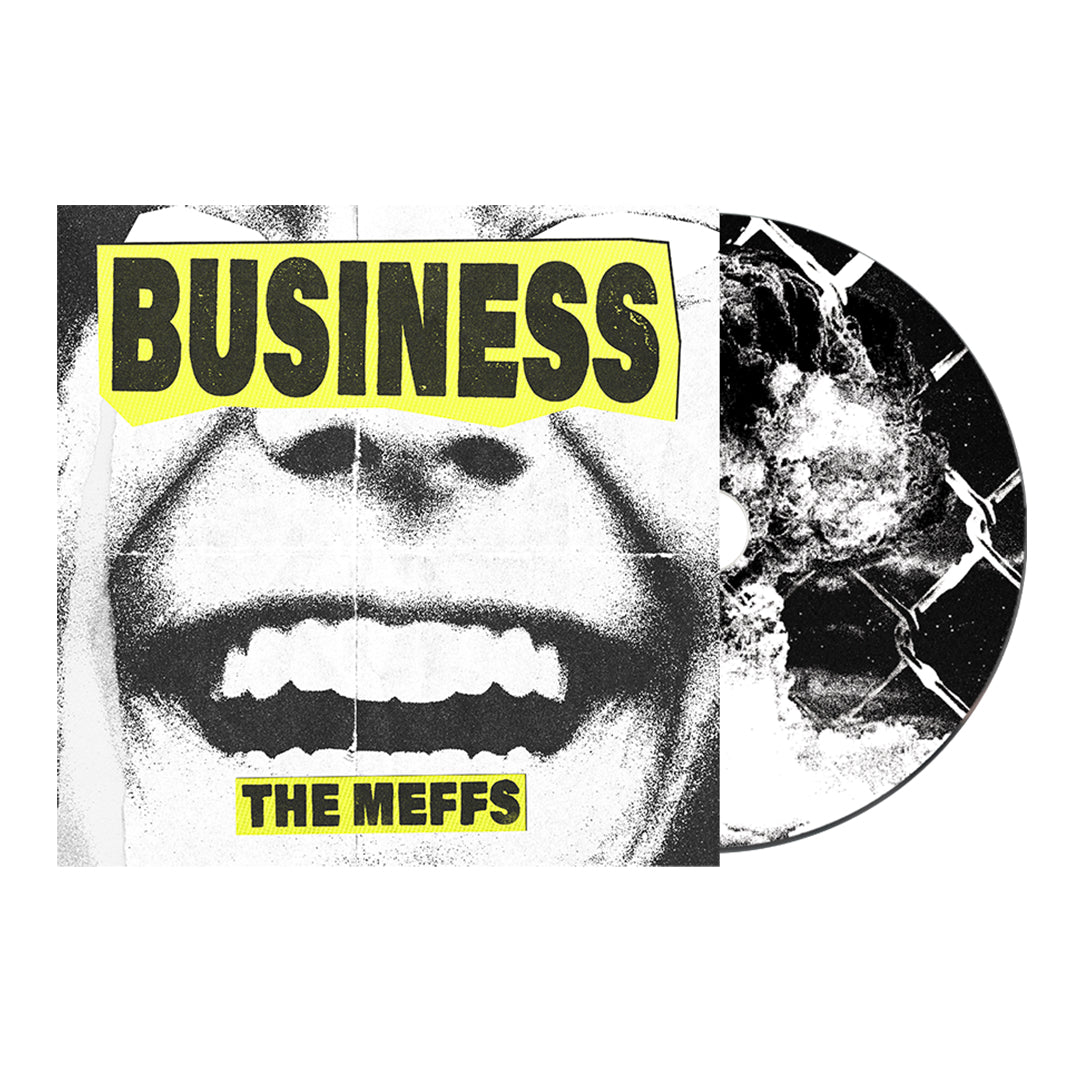 The Meffs - Business - Vinyl/Ticket Bundle - Exclusive Rockabuy Scratch Edition Vinyl