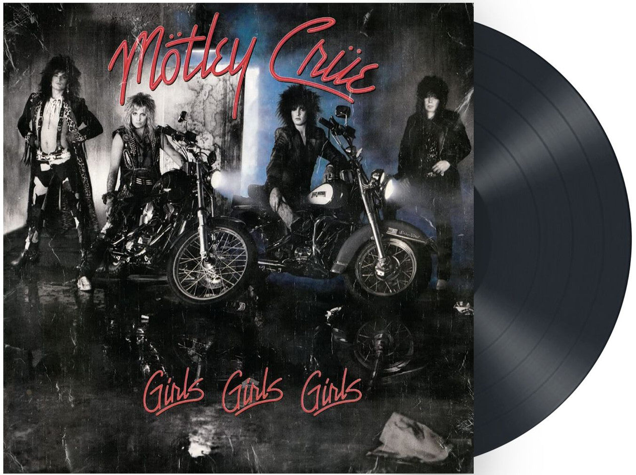 MOTLEY CRUE - GIRLS, GIRLS, GIRLS (REMASTER) - LP
