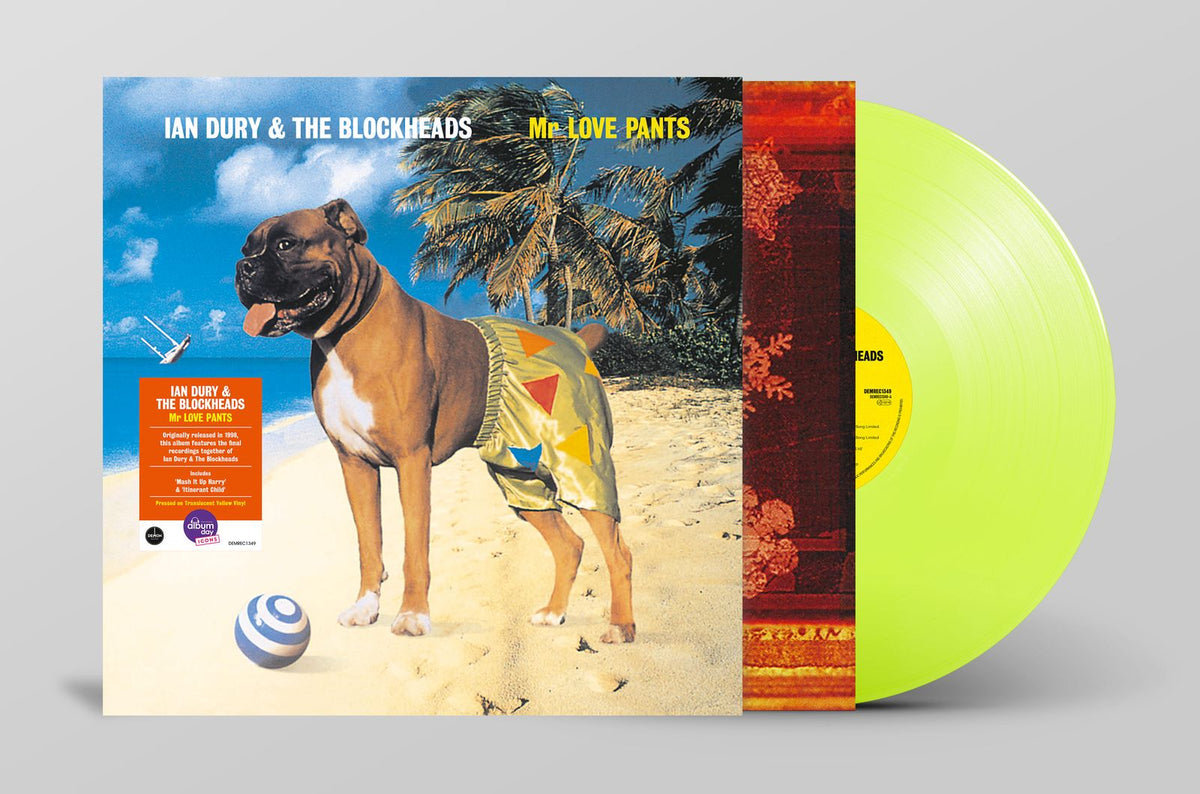 Ian Dury - Mr Love Pants Translucent Yellow Vinyl