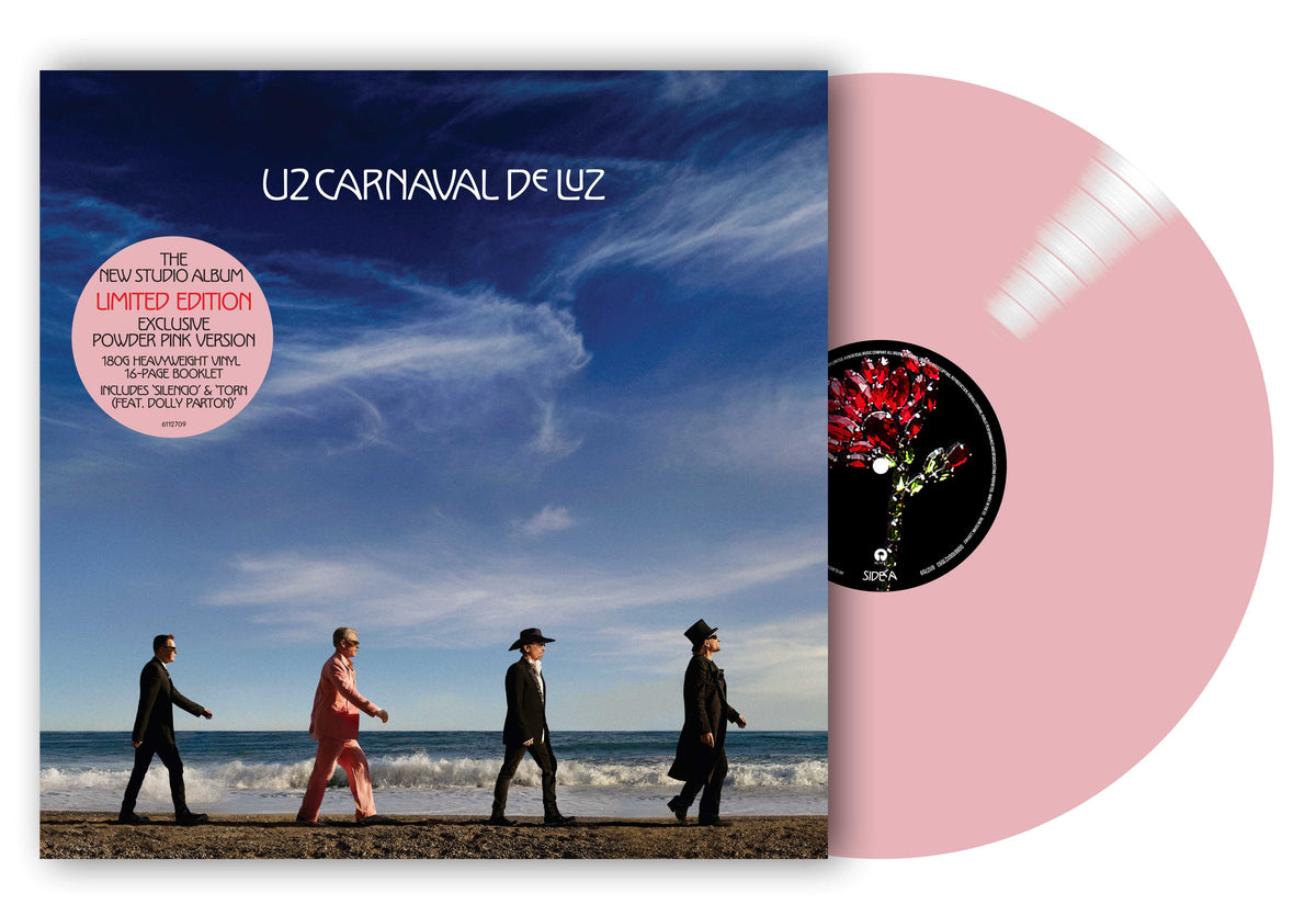 U2 - Carnaval De Luz Powder Rose Pink Vinyl