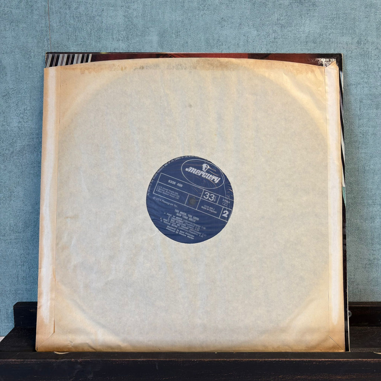 New York Dolls - In Too Much Too Soon Vinyl