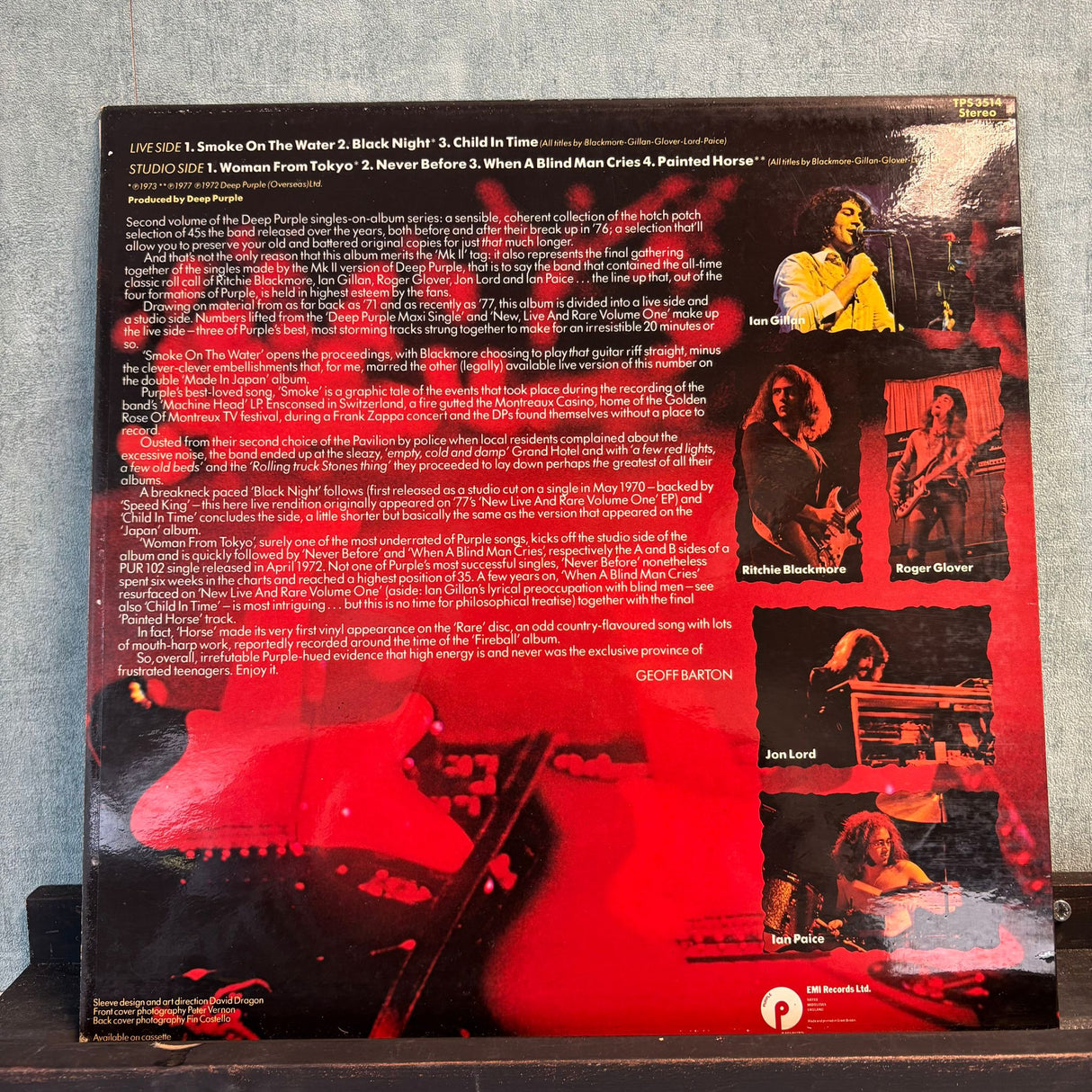 Deep Purple - The Mark 2 Purple Singles Vinyl