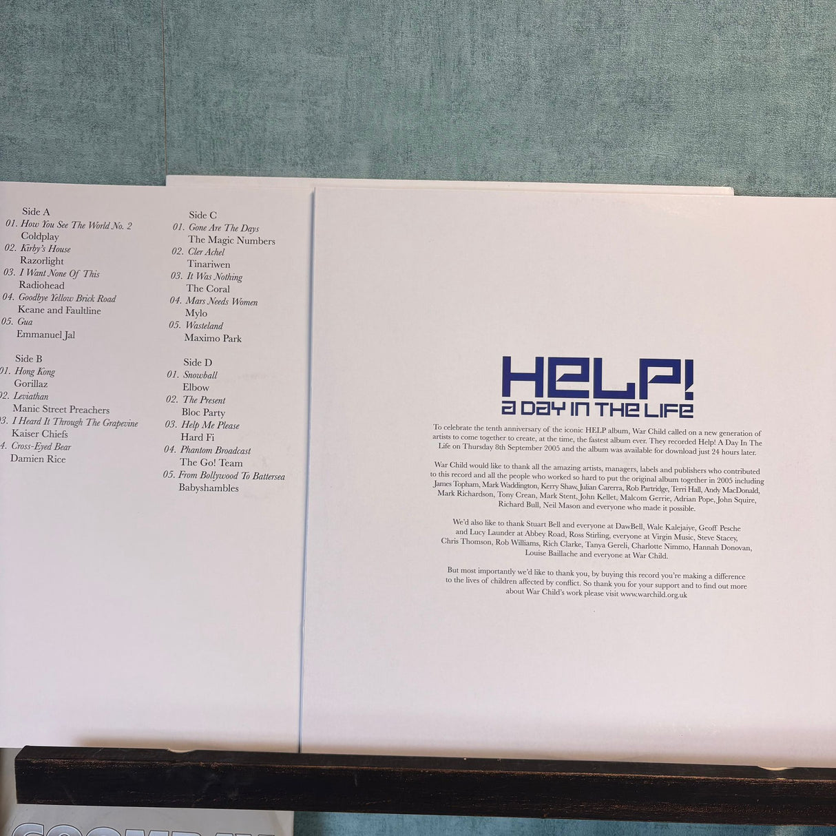 Help! - A Day In The Life War Child Records Vinyl