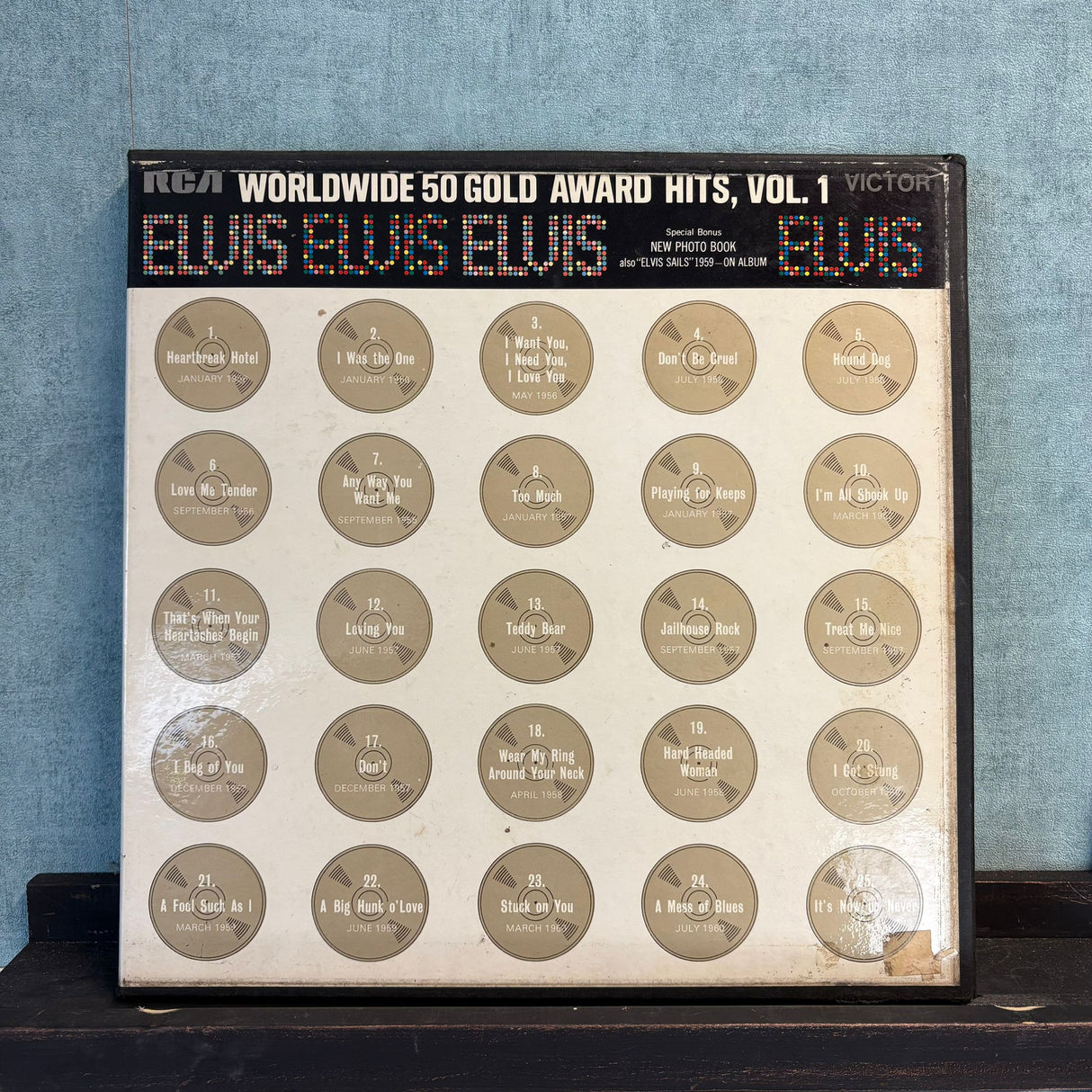 Elvis Presley - 50 Gold Award Hits Box set vinyl