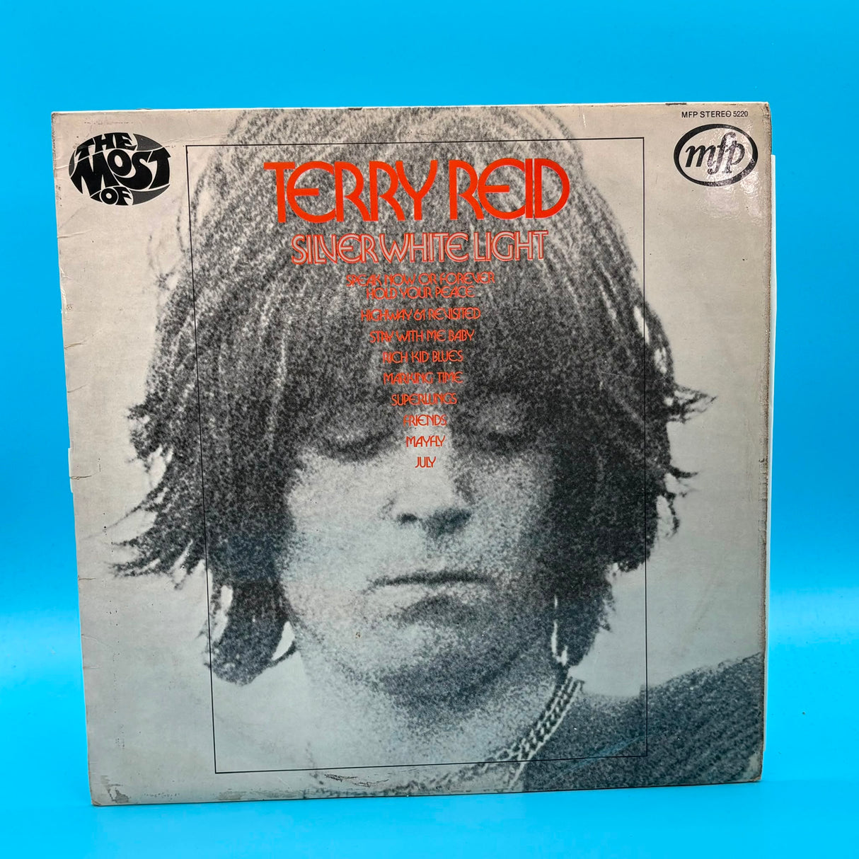Terry Red - Silver White Light Vinyl
