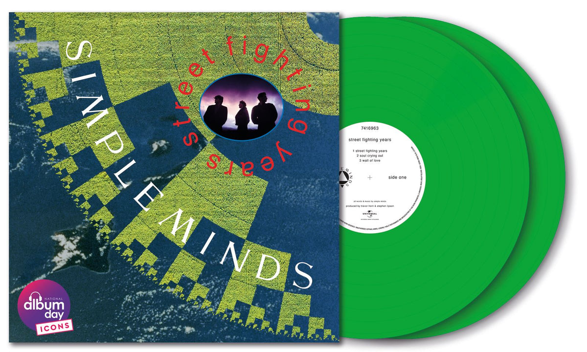 Simple Minds - Street Fighting Years Green Vinyl