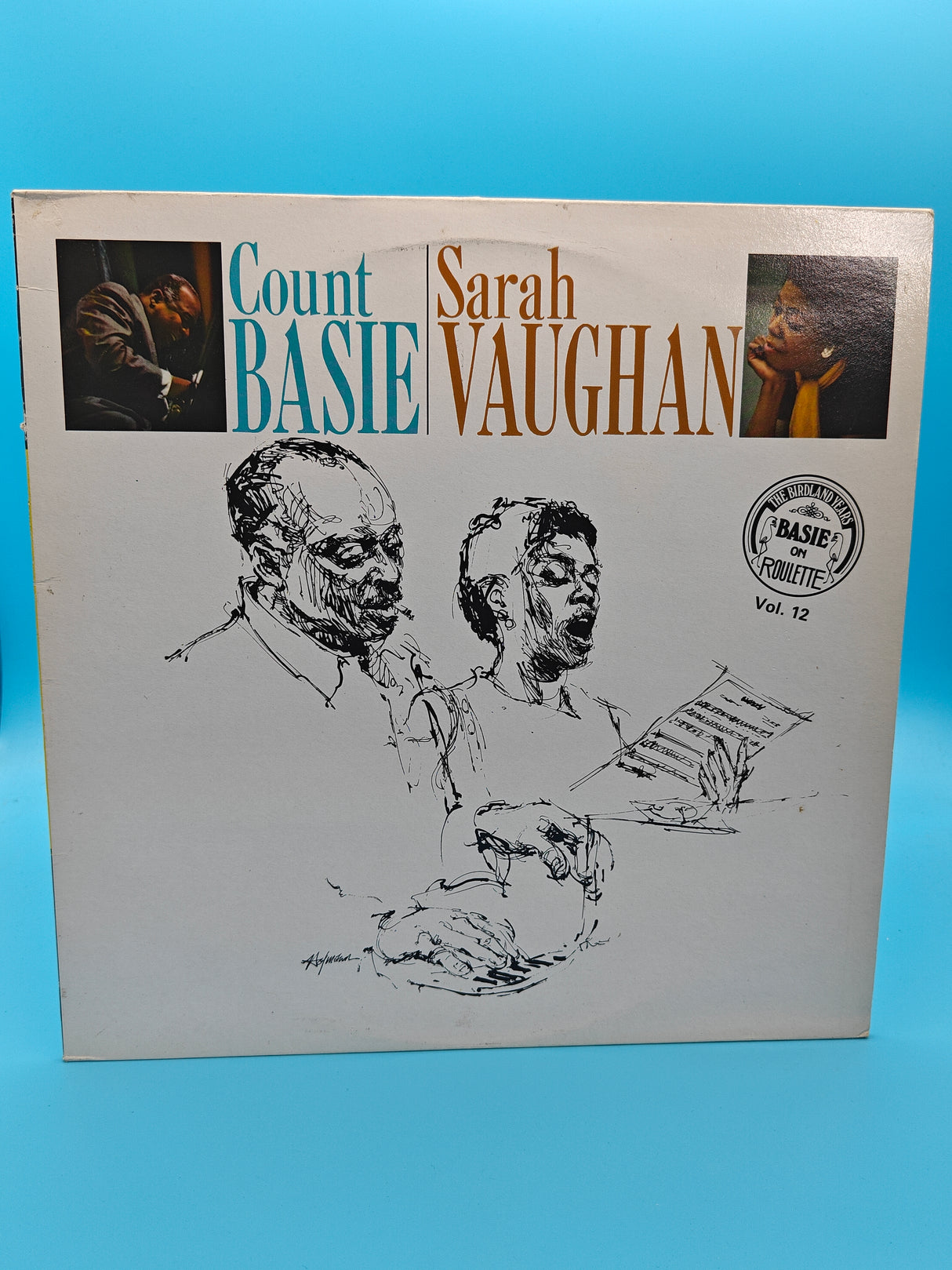 Count Basie & Sarah Vaughan - Basie on Roulette Vinyl