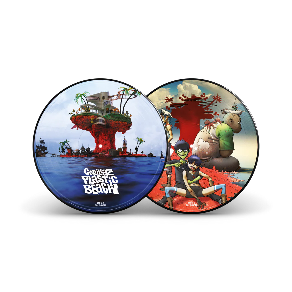 GORILLAZ - Plastic Beach (2LP Picture Disc) Vinyl