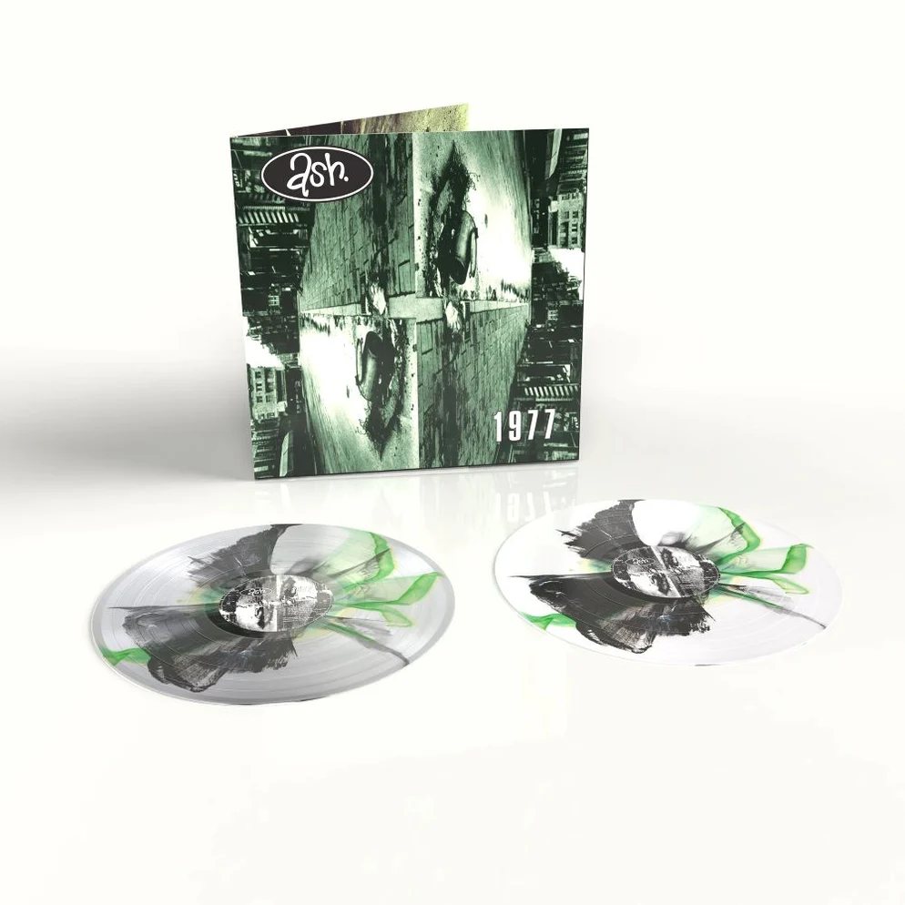Ash - 1977 (30th Anniversary Edition) Green & Black Inkplosion Vinyl