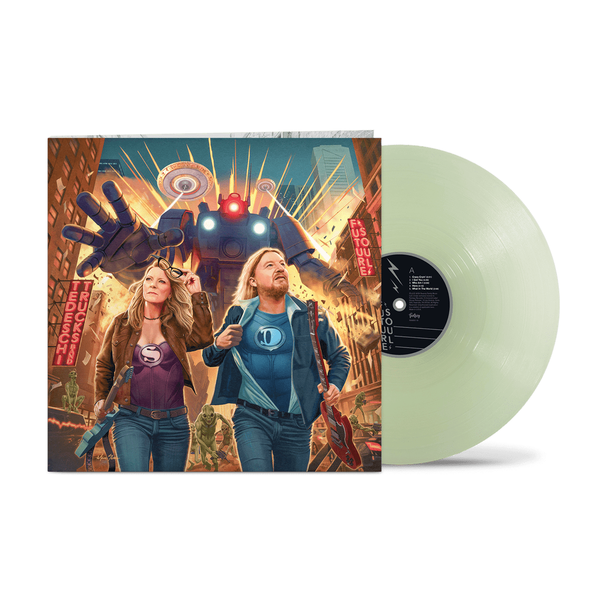 Tedeschi Trucks - Band Future Soul - Limited Edition Translucent Coke Bottle Clear Vinyl